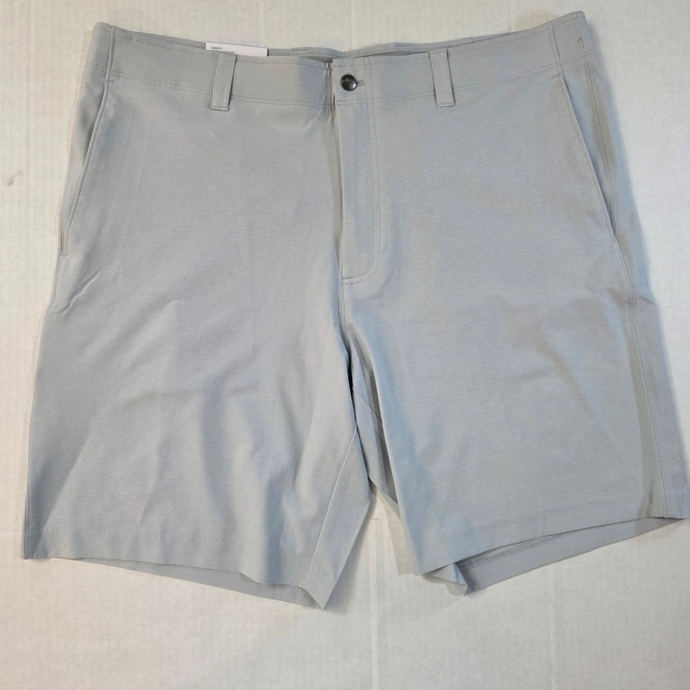 NWT Callaway Performance Golf Shorts Men 38X9 Gray Opti-Dri Stretch Media Pocket
